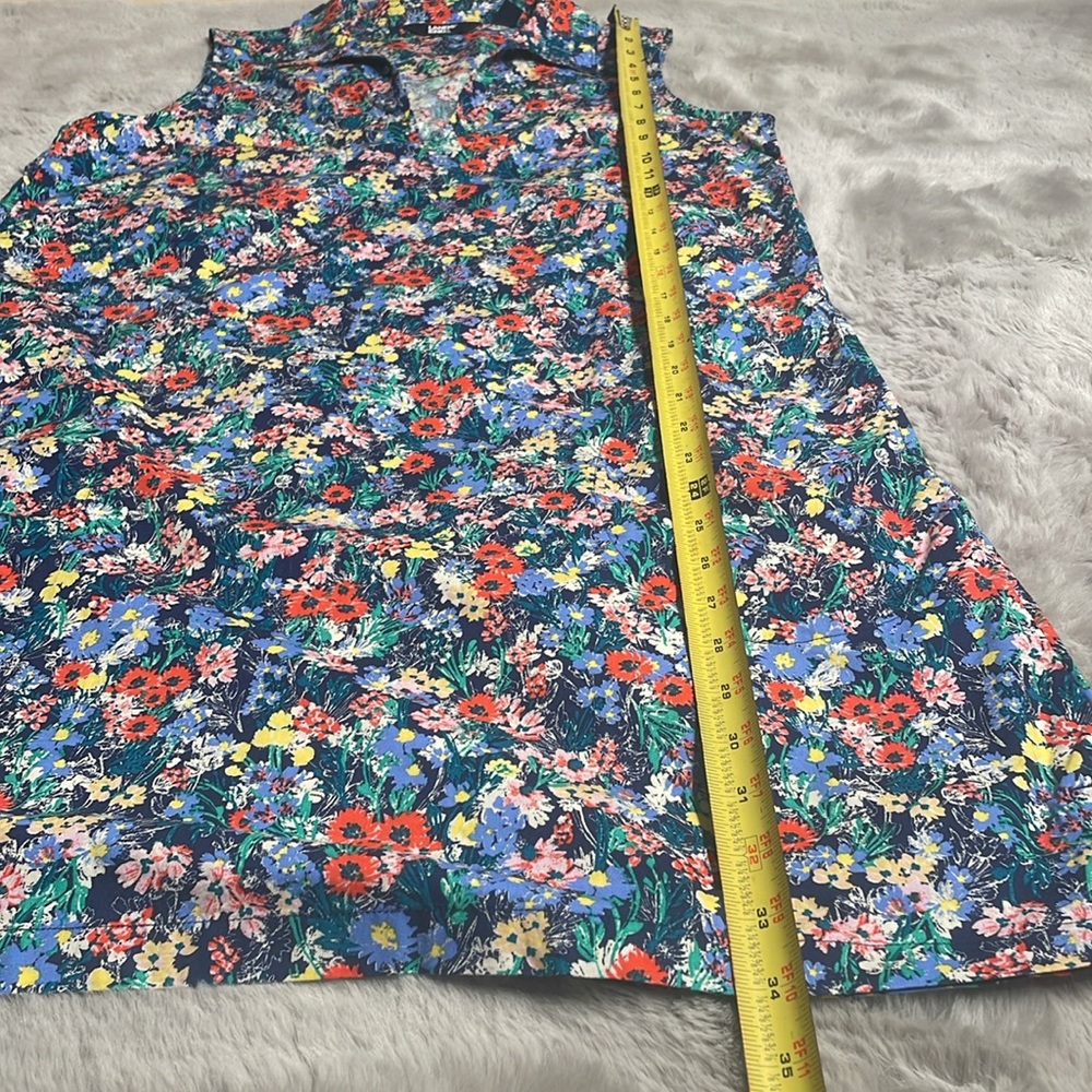 Lands' End Multicolor Floral Dress. NWOT - Picture 4 of 8